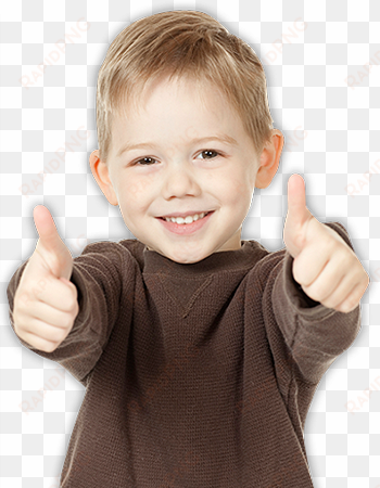 Little Boy Giving The Thumbs Up - Boy With Thumbs Up transparent png image