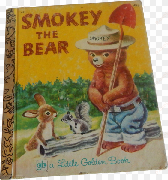 little golden book smokey the bear - australian smokey the bear