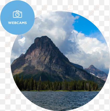 live images from glacier national park & surrounding - east glacier park village