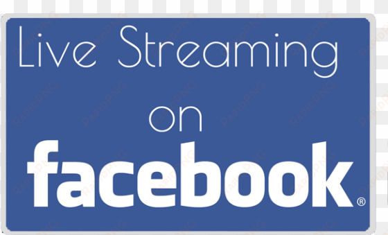 live streaming on facebook - facebook live stream png