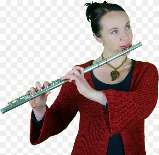 liz about page image - flautist png