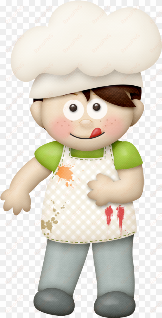 lliella homecookedmeal boy1b - boneco confeiteiro desenho png