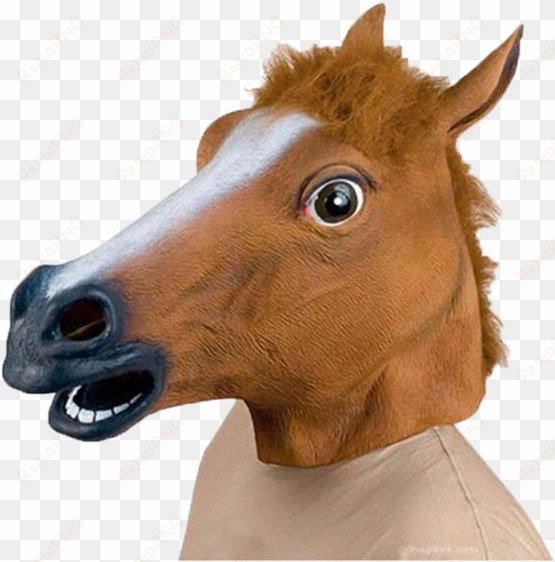 Load Image Into Gallery Viewer, Horse Head Mask - Halloween Horse Mask transparent png image