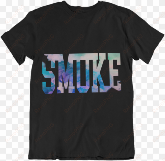 Load Image Into Gallery Viewer, Smoke Blue Smoke - Shirt transparent png image