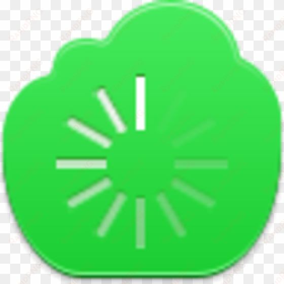 loading icon green