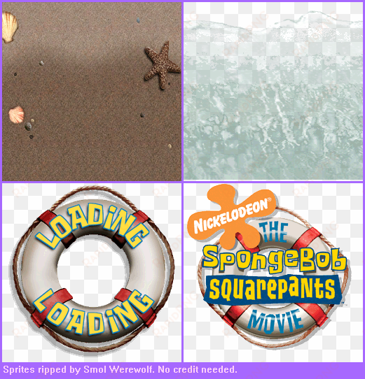 loading screen - spongebob squarepants movie logo