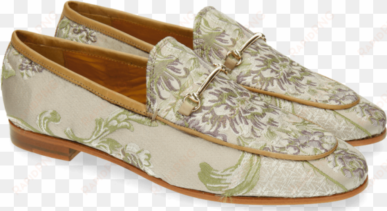 loafers scarlett 1 textile victoria sand - slip-on shoe