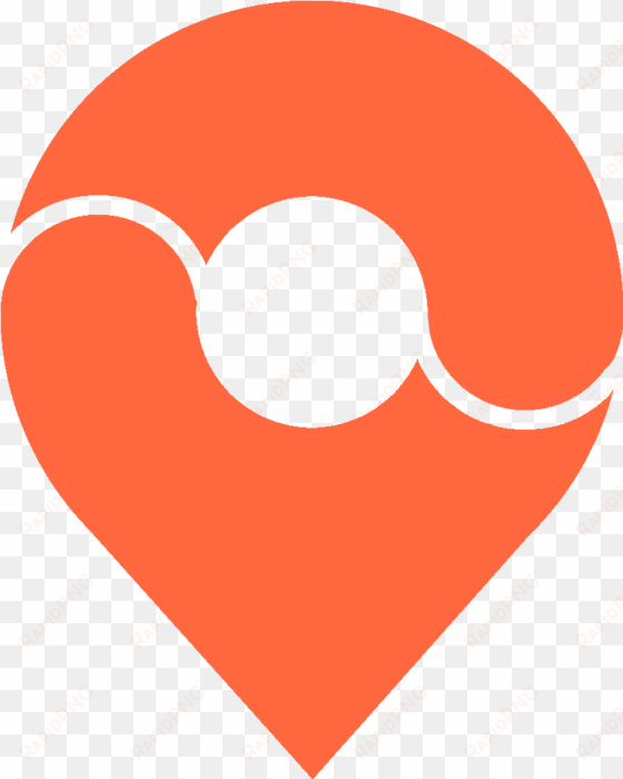 Location Symbol Vector Orange transparent png image