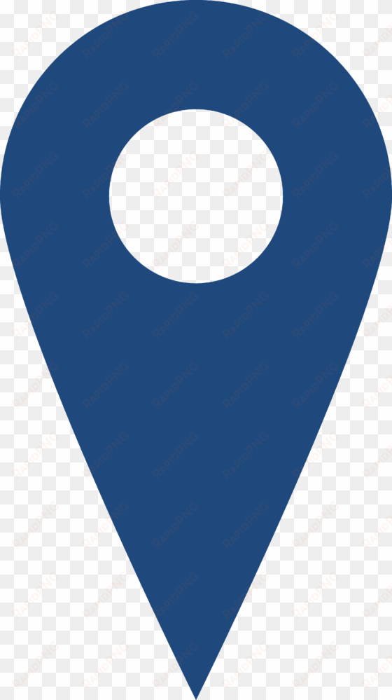 location vector symbol - google maps marker blue