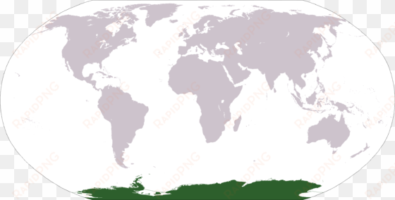 locationantarctica transparent - world map blank with borders