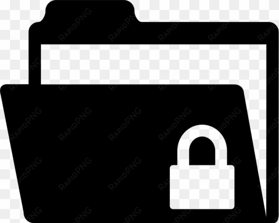 locked file folder comments - locked file icon