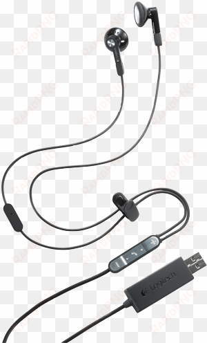 logitech usb headphones - logitech bh320 usb stereo earbuds - headset