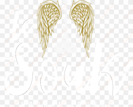 logo - akafoils angel wings wall decor - gold angel wings
