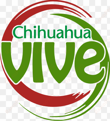 logo chihuahua vive para world - chihuahua vive logo vector