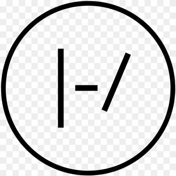 logo clipart twenty one pilot - twenty one pilots logo black and white