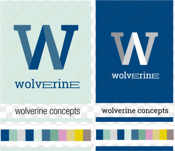 logo mark concept developed for wolverine concepts - creative writing