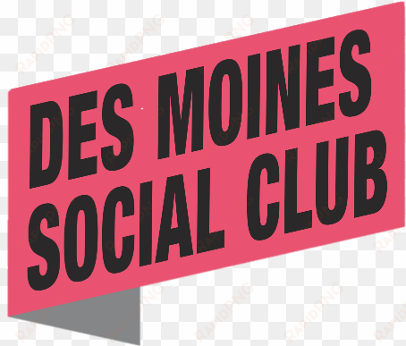 logo no background - des moines social club logo