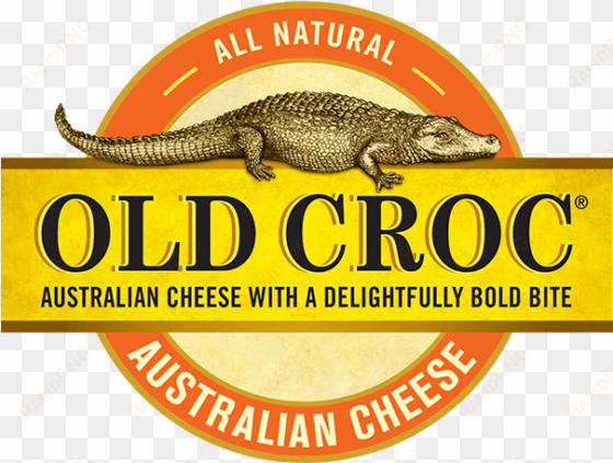 logo - old croc sharp cheddar cheese - 7 oz block