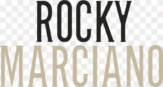 logo - rocky marciano logo