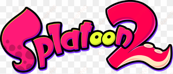 [logo] splatoon 2 by daneebound on deviant - splatoon 2 single player logo