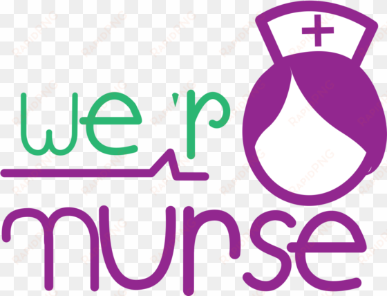 logodesign we are nurse - we are nurses