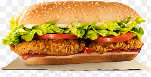 long chilli relish chicken - long seasoned chicken burger king