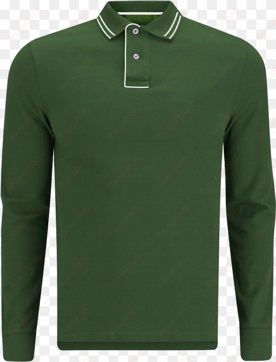 long sleeve shirt with collar png