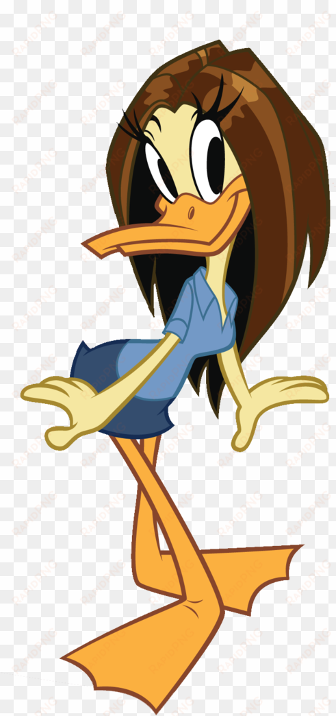 looney tunes daffy duck face - tina looney tunes