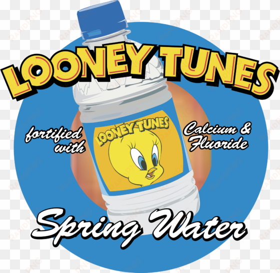 looney tunes spring water logo png transparent - "the bugs bunny/looney tunes comedy hour" (1985)