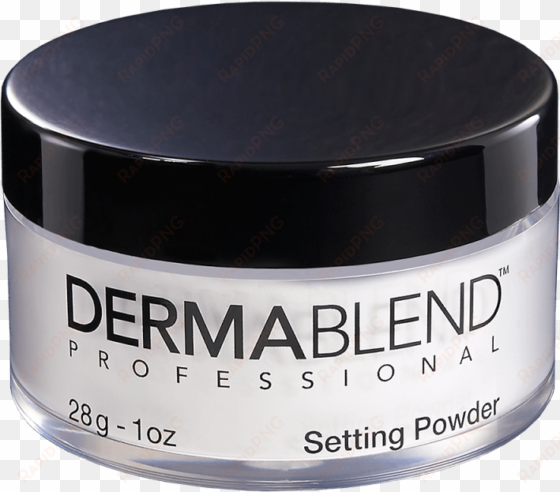 loose setting powder - dermablend loose setting powder (smudge resistant,