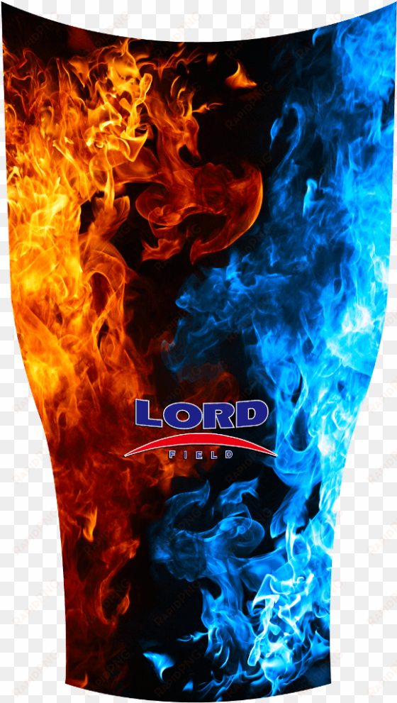 lord field red/blue flames - flame