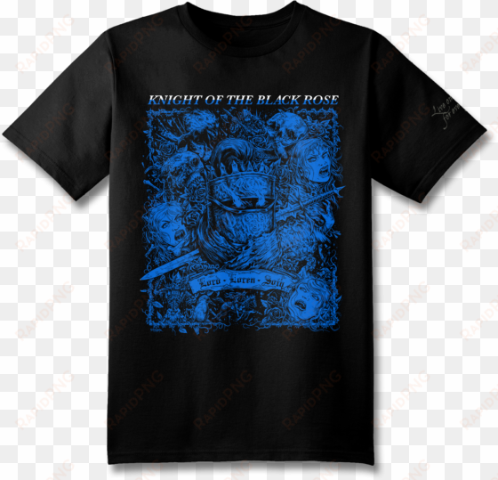 lord loren soth t-shirt - black rose