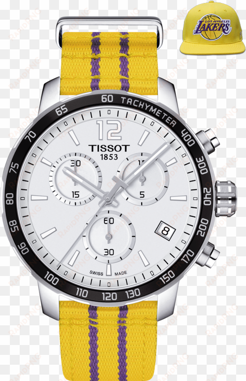 los angeles lakers logo png - tissot lakers watch