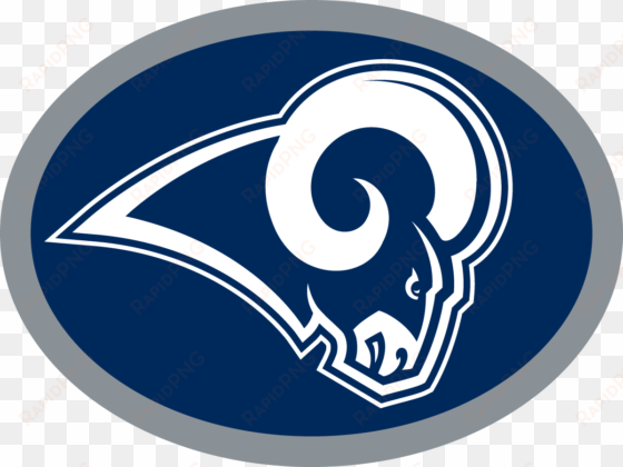 los angeles rams white logo