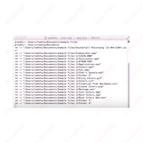 lose3 - portable network graphics