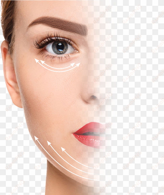 loss of fat from the face, droopiness around the corners - facial face transparent png
