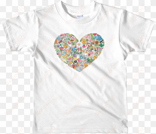 "lots to love" little kids t-shirt - kids personalized shirt | short sleeve kids t-shirt