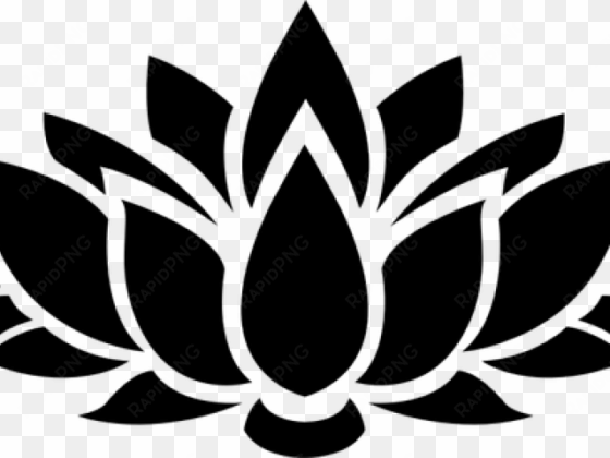 lotus flower stencil