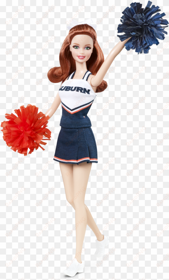 louisiana cheer - auburn university barbie doll