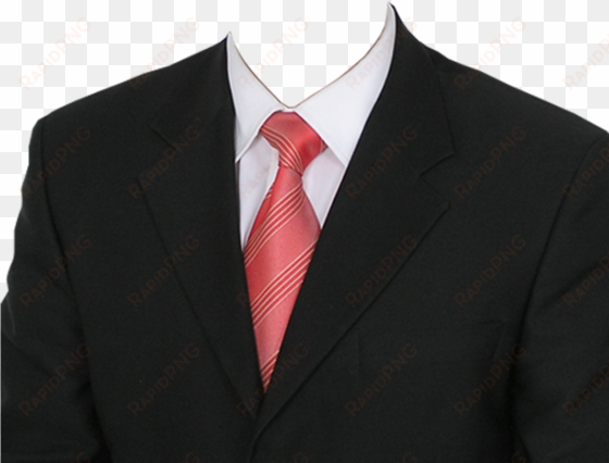 lounge black suit and red tie, suit, tie, mens png - suit