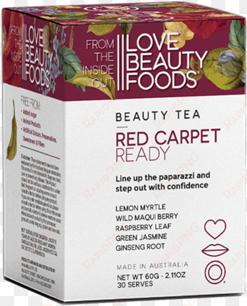 Love Beauty Foods Beauty Tea Skin Glow (60g) transparent png image