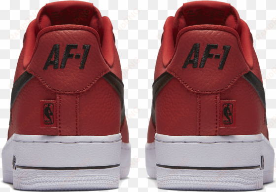 love for the - nike air force 1 07 lv8-university red black white-9
