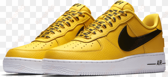 love for the - nike air force 1 yellow and black