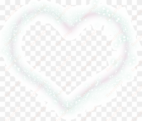 love heart transprent free - white love heart png