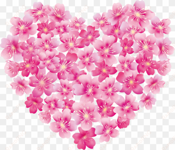 love valentinesday valentine blast bloom flower border - pink flower love heart