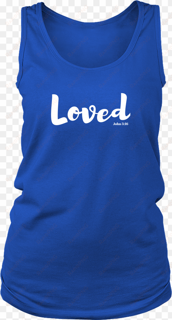 loved tank top - <3 country music (ladies) - district womens tank