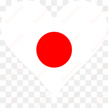 love,heart,flag,japan - heart