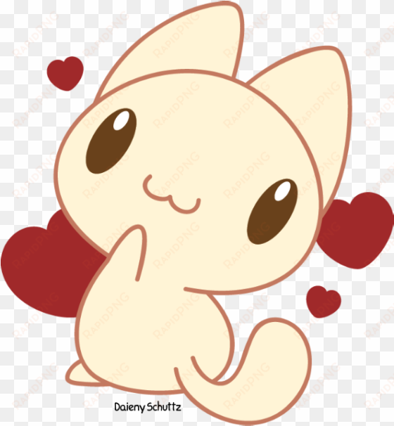 Lovely Kitty By Daieny Deviantart Com On - Daieny Deviantart Cat transparent png image