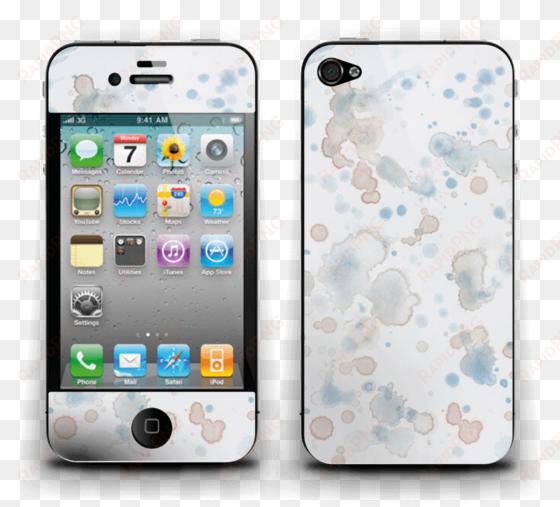 lovely watercolor splash skin for your laptop - iphone 4 case coca cola