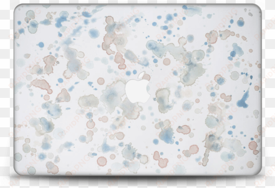 lovely watercolor splash skin for your laptop - watercolor painting